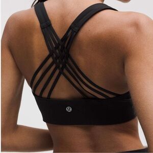 lululemon athletica Black Multi-Strap Sports Bra